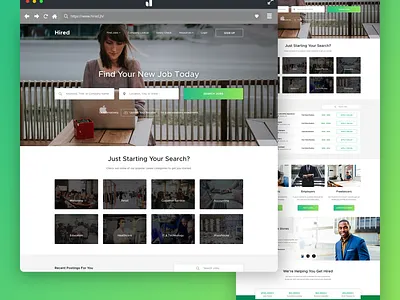 2019 Weekly Design #40/52 adobe xd design job board job listing job search ui uidesign uipractice web website