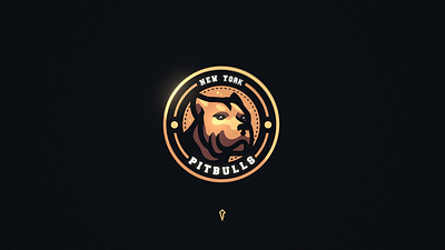 New York PitBulls design esport illustration logo mascot mascot logo