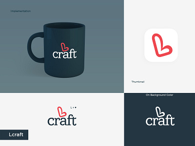 LCRAFT artwork bahreisy branding design designer freelancer indonesia logo syarifbahreisy vector
