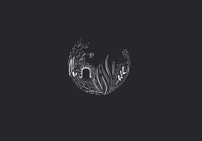 Inktober 2019 Prompt 7 | Enchanted black and white botanical enchanted illustration inktober inktober2019 secret garden sketch
