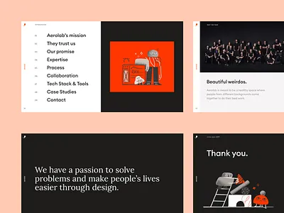 Aerolab – Presentation deck aerolab art direction brand brand identity brand strategy branding keynote keynote design keynote presentation keynote template presentation deck presentation design presentation layout presentation template