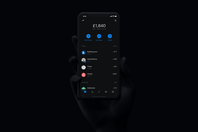 Revolut Dark Mode dark mode fintech revolut