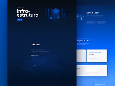 Axes Infraestruture Page brand branding design illustration interface product ui ux webdeisgn