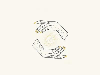 Inktober Day 07 / Enchanted art graphic design halloween hands illustration inktober inktober2019 spooky