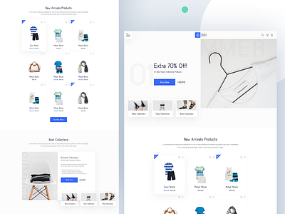 E-commerce Website Template agency website branding buy cart design ecommerce ecommerce app landingpage online seller online shop online shopping payment product ui