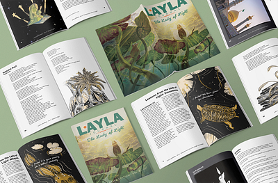 Literary Journal Design art direction graphic design illustration indesign print