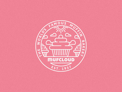 Mufcloud Bakery Logo brand identity branding brewery icon identity logo logo design logodesign mark symbol