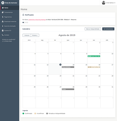 Calendar page calendar design responsive design ui uidesign userinterface ux uxui web