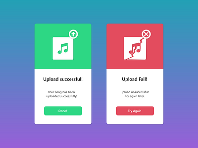 Daily UI Challenge 011 100daychallenge app daily 100 challenge dailyui design minimal music music app ui upload uploading vector