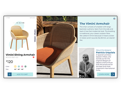 Daily UI 012 - Ecommerce daily 100 challenge daily ui dailyui furniture furniture store furniture website ui uidesign uiux ux web