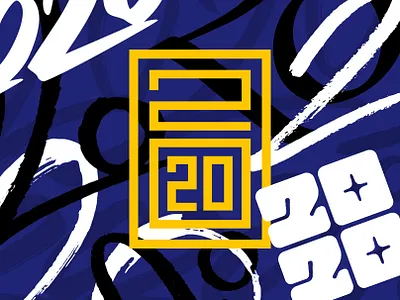 Lettering for New Year 2020 2020 background banner calligraphy design for sale lettering new year new year 2020 poster typography vector