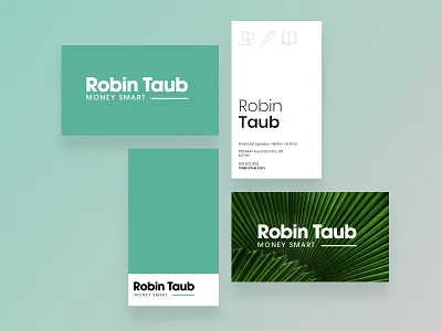 Financial Advisor Business Card art direction branding card color design graphic design