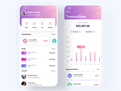 Vault - Financial App UI Kit app crypto app crypto dashboard crypto exchange currency converter dashboard design exchange rate finance financial app financial dashboard gradient iphone mobile app design onboarding screen statistics trend app ui ux ui kit walktrough