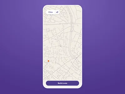 On the way app discovery map mobile app navigation route travel ui ux