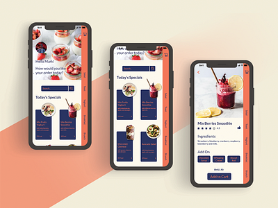 Food Delivery App application apps design food ui user experience user interface ux