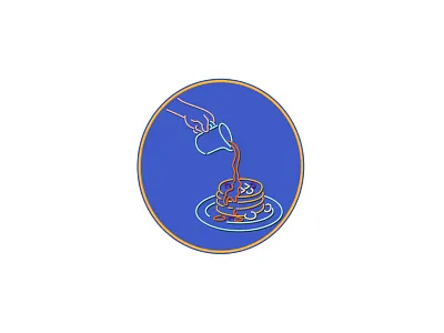 Hand Pouring Syrup on Pancake Neon Oval breakfast delicious dessert flapjacks flat cake food hand hot cake hotcake maple maple syrup meal neon neon sign pancake pouring retro stack sweet syrup