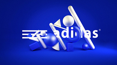 C4D logo-adidas c4d design logo