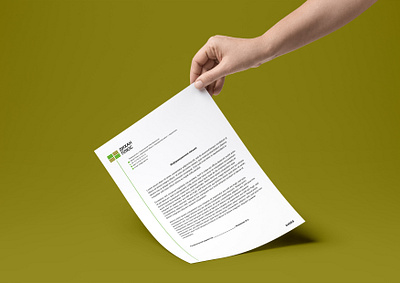 letterhead agency blank branding company design letterhead