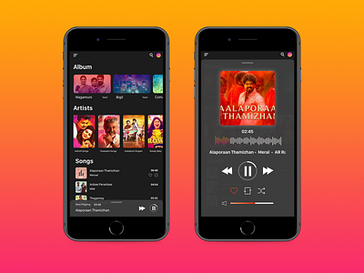 Music Player dailyui music music app music player ui