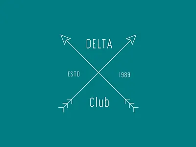 Delta club dailylogo dailylogochallenge design graphic graphic design logo logodesign logotype