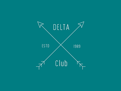 Delta club dailylogo dailylogochallenge design graphic graphic design logo logodesign logotype