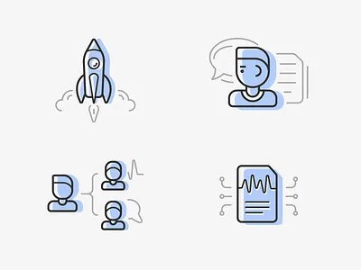 Product features icons blue features icon icon app icon design icon set icons illustration landing landingpage mark product symbol icon symbols ui uiux vector