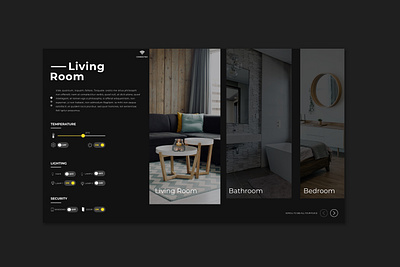 DailyUI 021 - Hint: Design a home monitoring dashboard app app design creative creativedesign dailyui dashboard dashboardui design graphicdesign minimalist monitoring monitoring dashboard ui uidesign uiux ux uxdesign