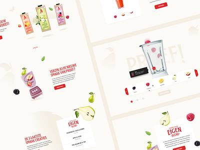 Appelsientje Proef! appelsientje blender blending clean create flavours fresh fruit juice juice bar mix smoothie supermarket ui design your own juice