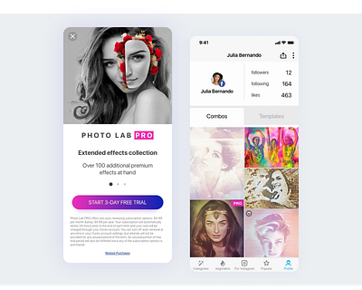 Redesign Photo Lab app app design ios redesign ui uidesign uxdesign