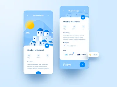 Travel App 🛫 app design ios app design travel app traveling web app design