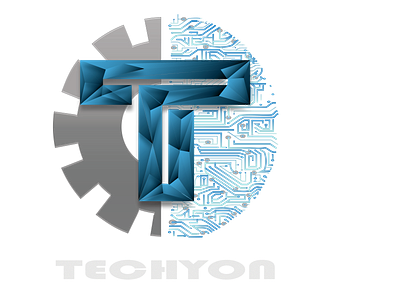 Techyon Logo design illustration logo vector