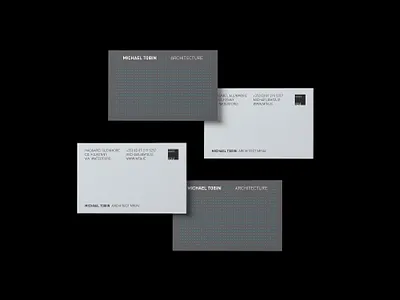 Michael Tobin Architecture brand design brand identity branding branding agency branding and identity branding design branding design agency business card business card design business cards design design agency graphic design identity logo logo design logo designer logotype typography visual identity