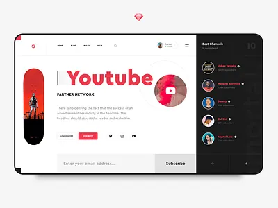 Partner network 4 YouTube ui ux youtube
