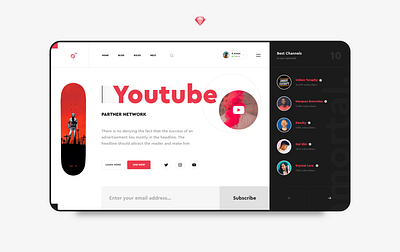 Partner network 4 YouTube ui ux youtube