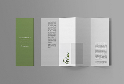 Vertical Foldable Brochure Mockup branding brochure brochure design brochure mockup download folded brochure free free download free mockup free psd freebie graphicpear mockup photoshop psd