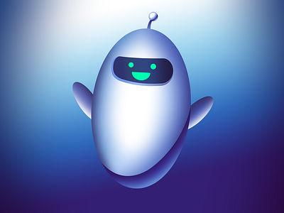 Sparky the chromebot | Weekly Warm-ups art artwork bot character chrome clean color creative design drawing dribbble dribbbleweeklywarmup flat identity illustration logo minimal print robot vector