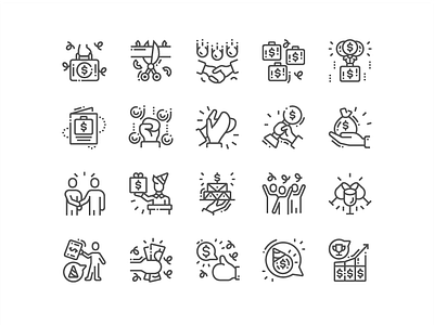 Business Celebrations Icons business celebrate celebration fun icon money party people people icons perfect pixel