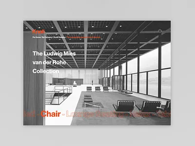 Knoll redesign figmadesign prototype ui ui design user interface user interface design user interface designer webdesign webdesigner