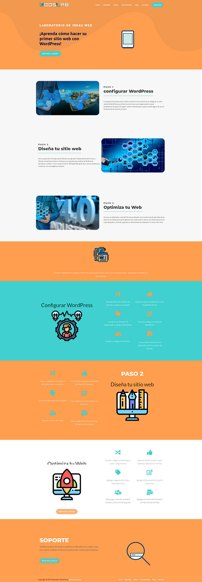 WoosLab Laboratorio de ideas web logodesign photoshop uxdesign wordpress