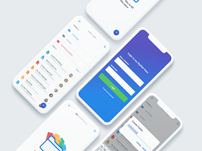 SkyFlok iOS UI app app design case study cloud storage ios ui design