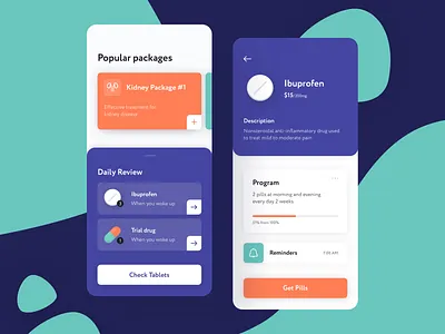 Meds Taking Planner colorful diagnosis drugs health medical pharmacy pills reminder schedule