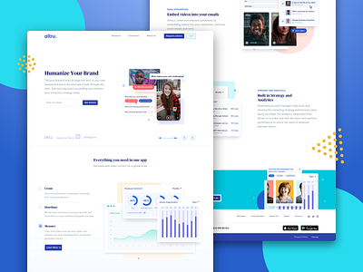 Altru - Rebranding brand branding design digital products landing landing page logo typography ui z1