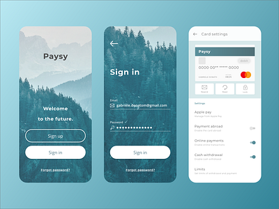 Mobile App Design #002 001 002 app design apple application branding dailyui design design app form ios mobile mobile ui pay payment app payments sign in sign up ui design ux design