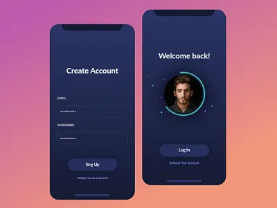 Sing Up UI Concept analysis app design creative daily ui ecommerce graphic design illustration ios app login design luova studio mobile app ui mobile ui kit sing up social app typography uidesign uiux uxdesign