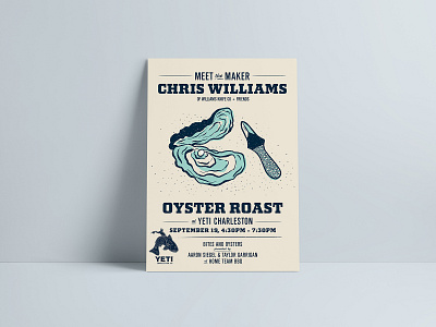 YETI Poster Design illustration poster design