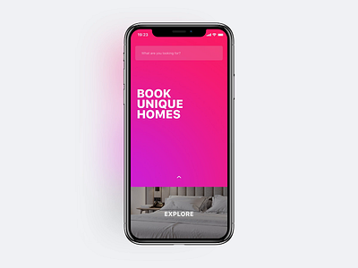 About booking concept animation ui ux