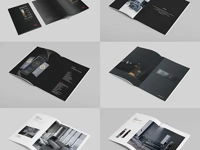 智能家居宣传画册 design ux 印刷