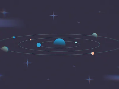 StyleFrame01 - Motion illustration motion planets space styleframe