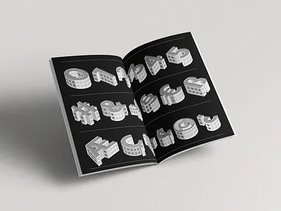 Buildiq sans pro 3d advertisment art building city design font illustration isometric logo magazine manhattan photoshop poster studio typeface typogaphy vector