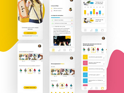 Nintendo Labo App app child children concept design nintendo nintendo labo nintendoswitch play ui ux webdesign